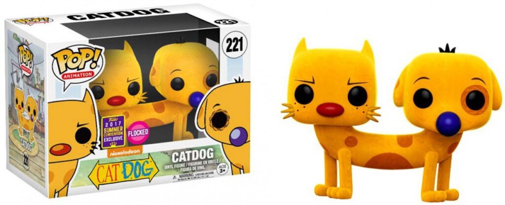 catdog funko pop flocked